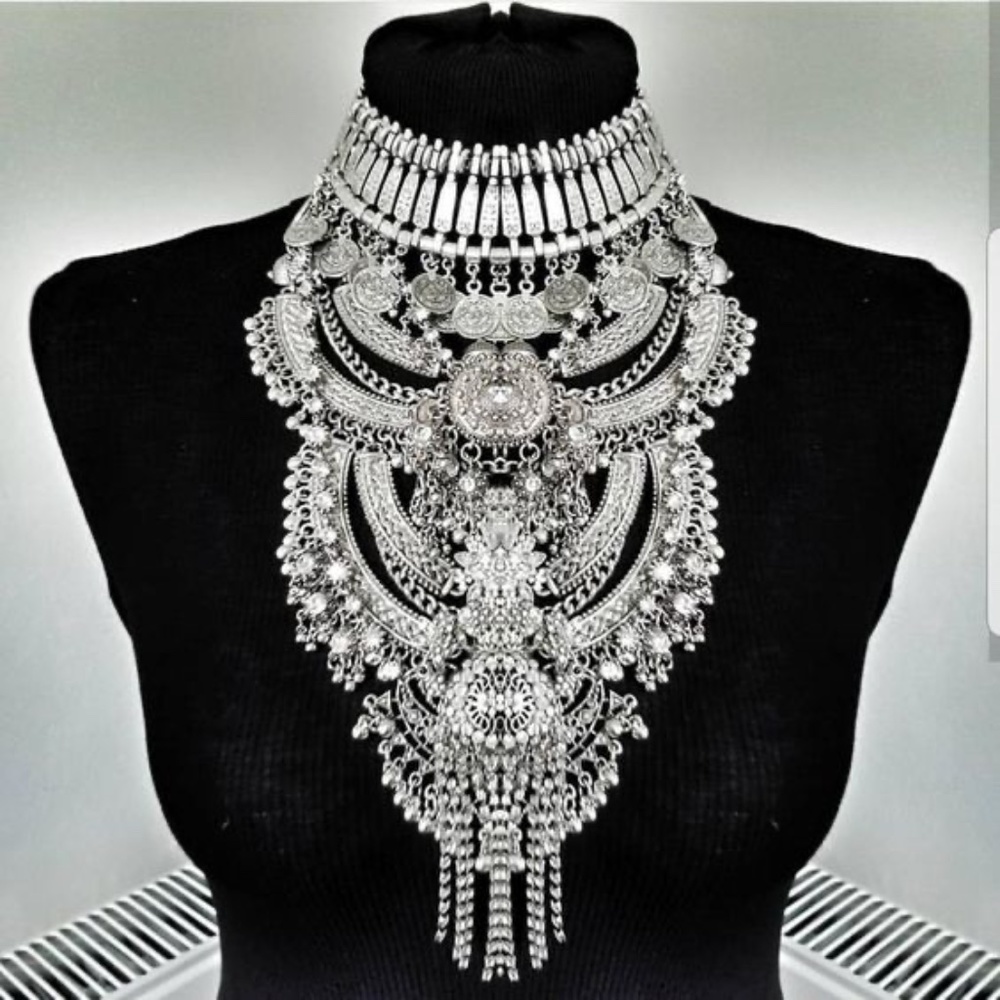 🦋 UR BEAUTIFUL DOLL 🦋 DIVA BLING DIAMOND RHINESTONE TRIBAL GYPSY BOHO CHIC TWO - Picture 7 of 16